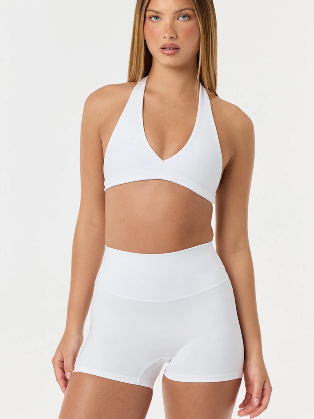 CSB Serenity Blake Crop White